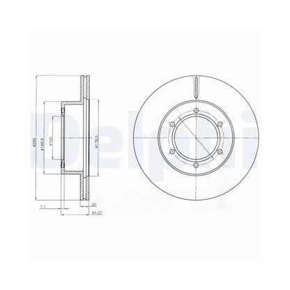 Discuri Frana Delphi - BG2495