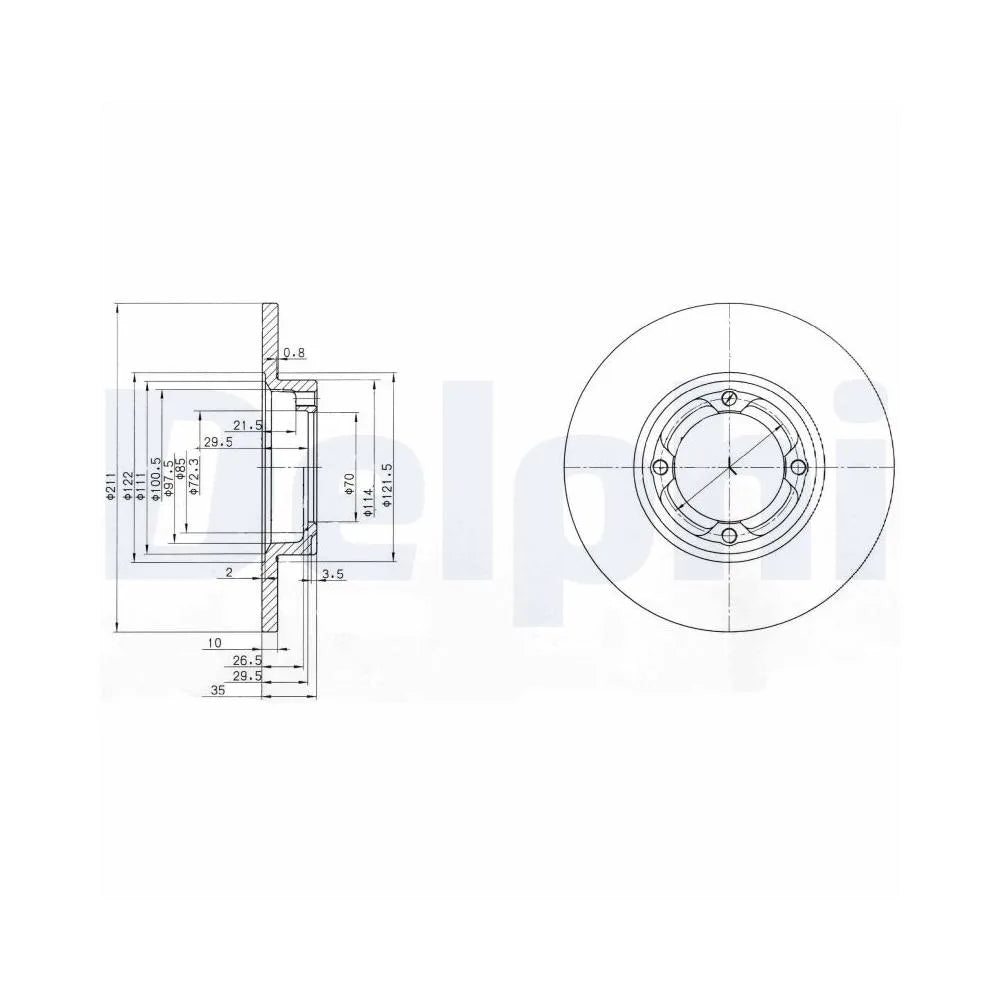 Discuri Frana Delphi - BG2533