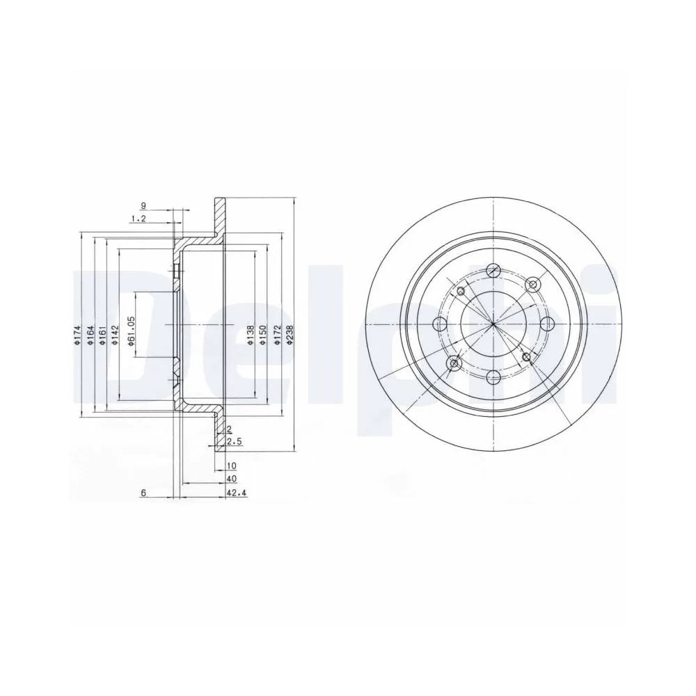 Discuri Frana Delphi - BG2538