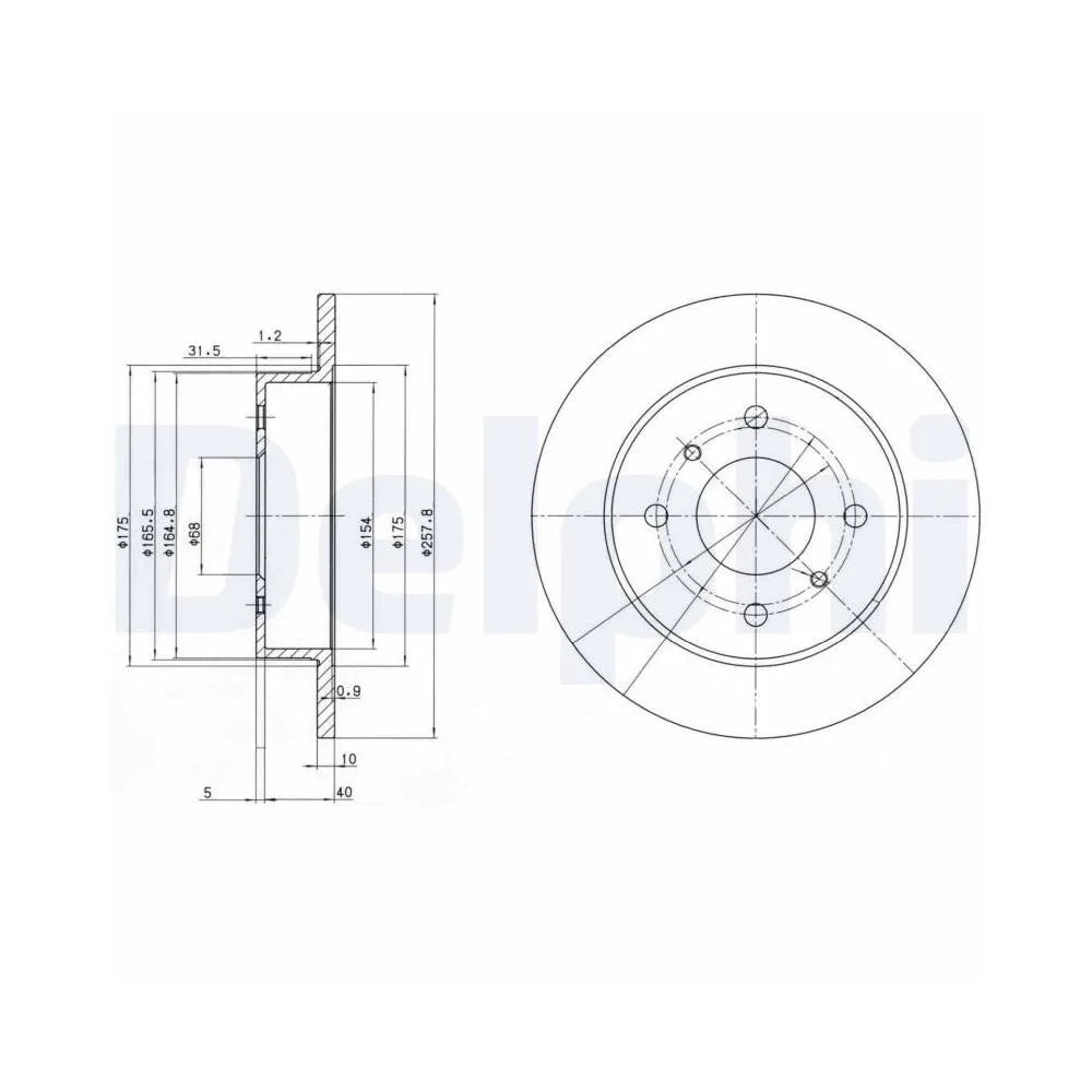 Discuri Frana Delphi - BG2633