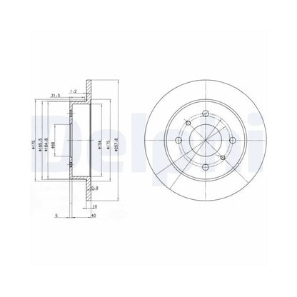 Discuri Frana Delphi - BG2633
