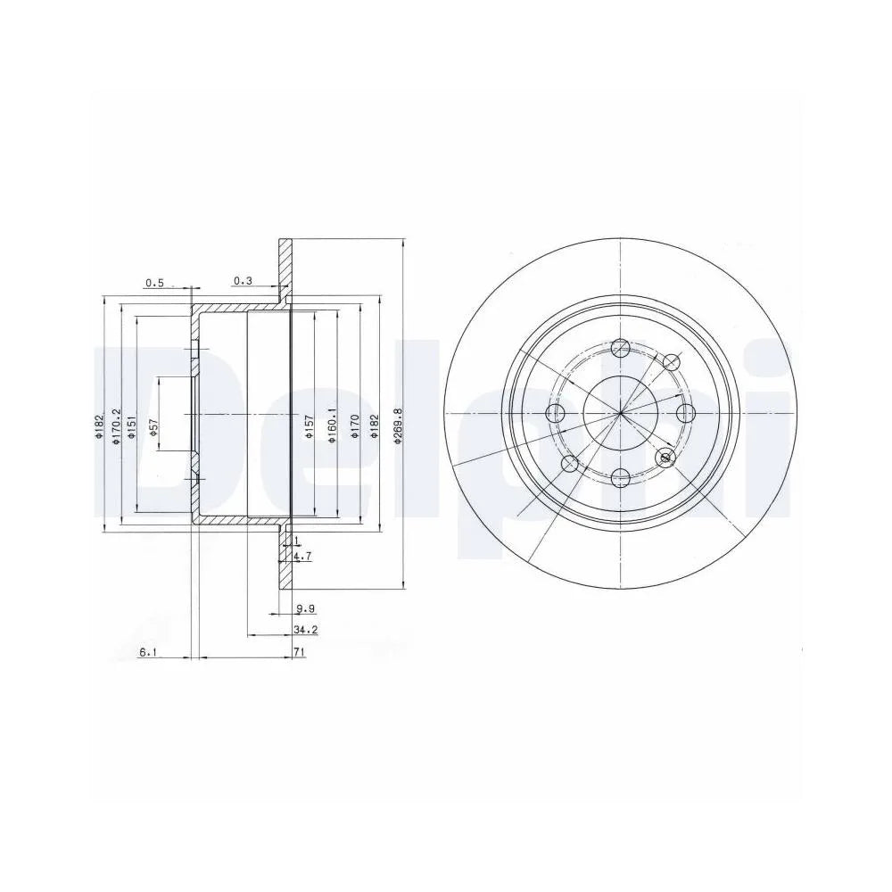 Discuri Frana Delphi - BG2637