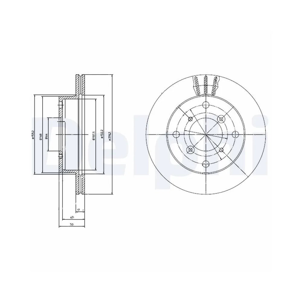 Discuri Frana Delphi - BG2645