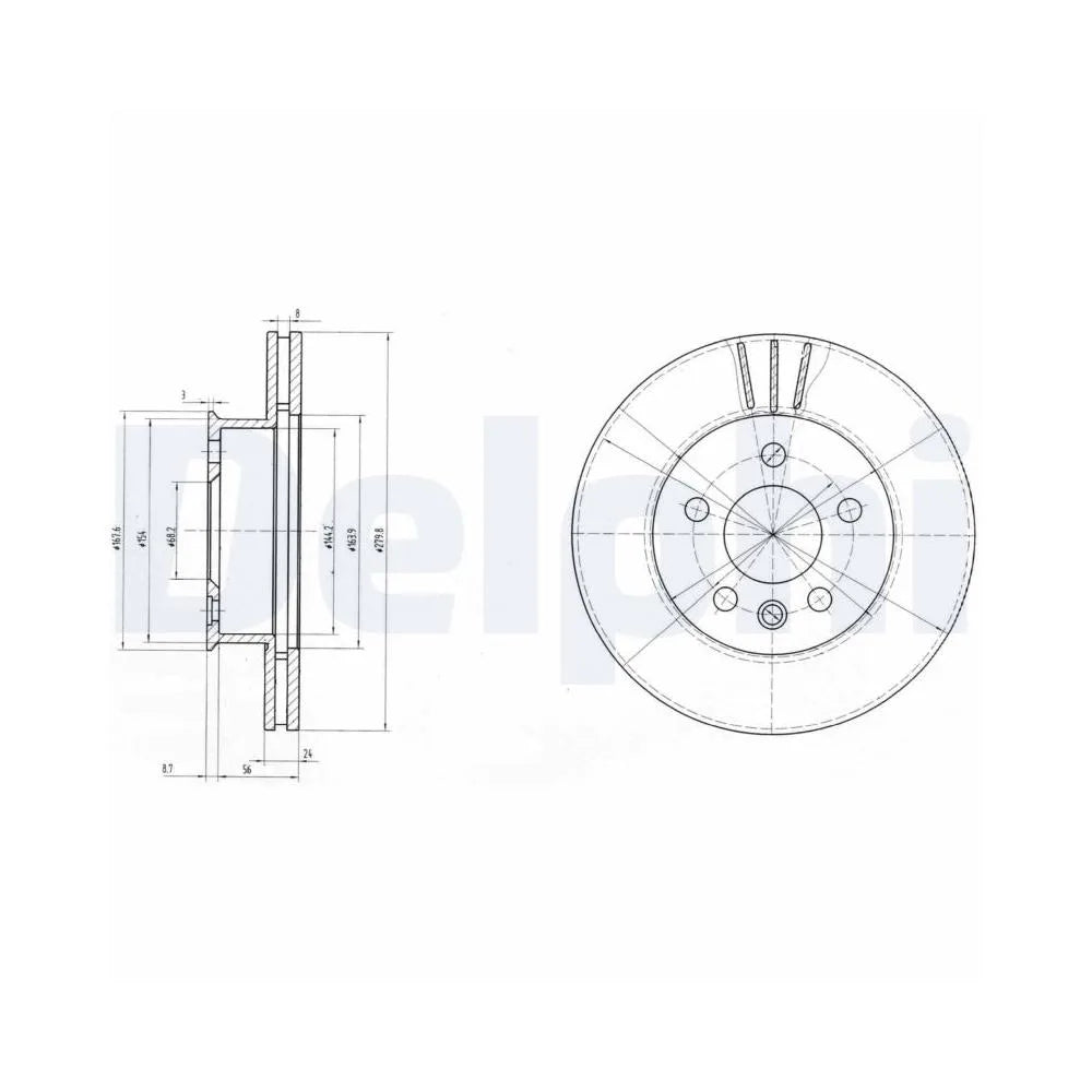 Discuri Frana Delphi - BG2717