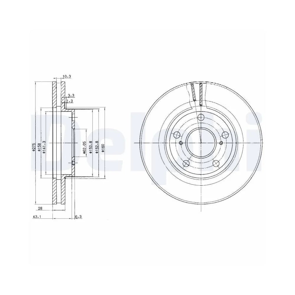 Discuri Frana Delphi - BG2782