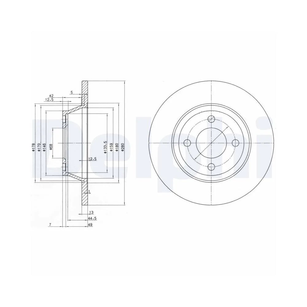 Discuri Frana Delphi - BG2783