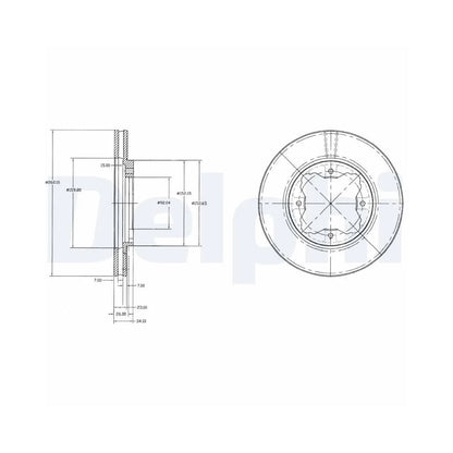 Discuri Frana Delphi - BG2798