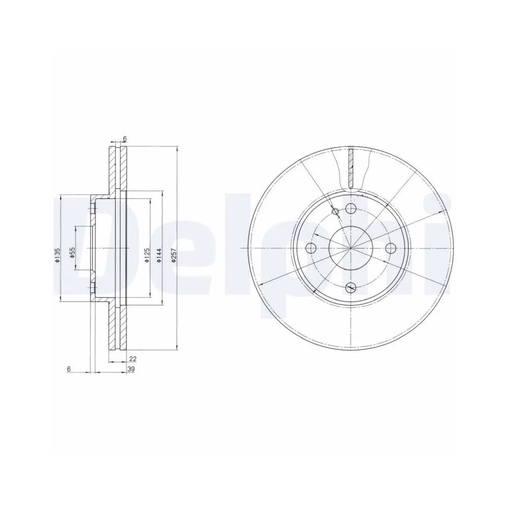 Discuri Frana Delphi - BG2804
