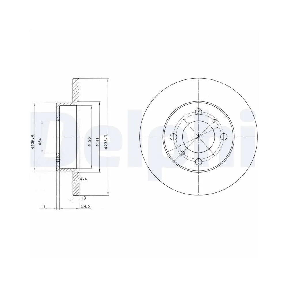 Discuri Frana Delphi - BG2809