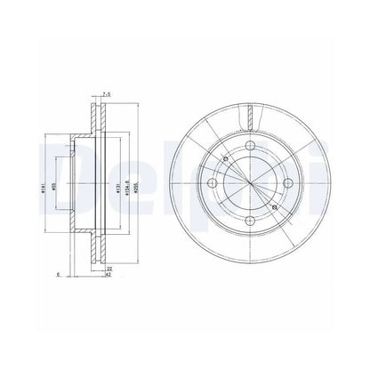Discuri Frana Delphi - BG2891