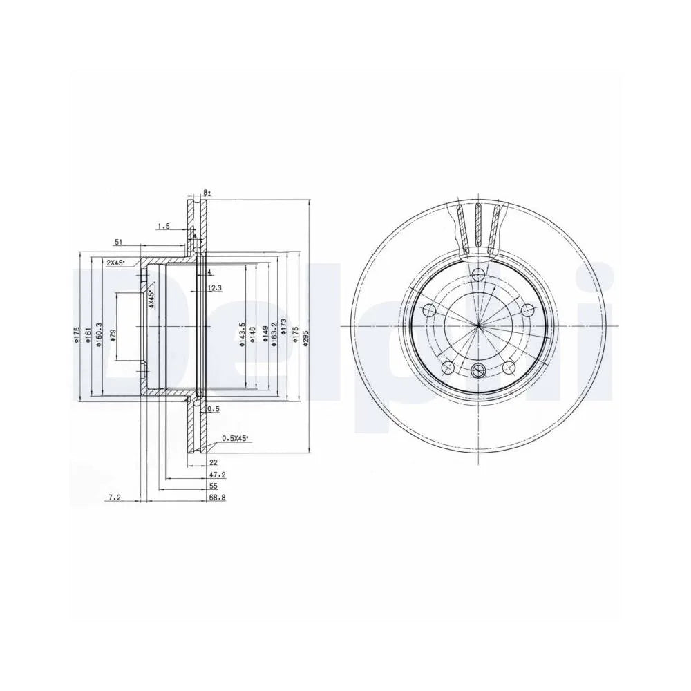 Discuri Frana Delphi - BG3043