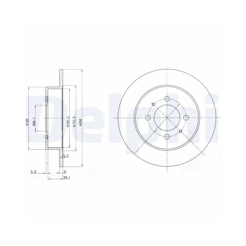 Discuri Frana Delphi - BG3125