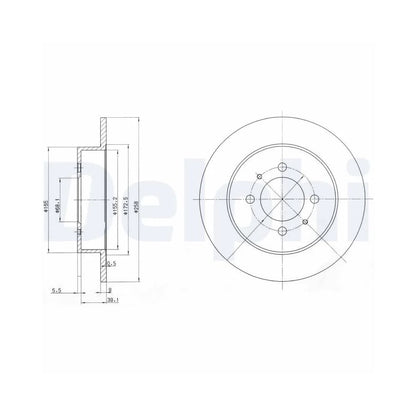 Discuri Frana Delphi - BG3125