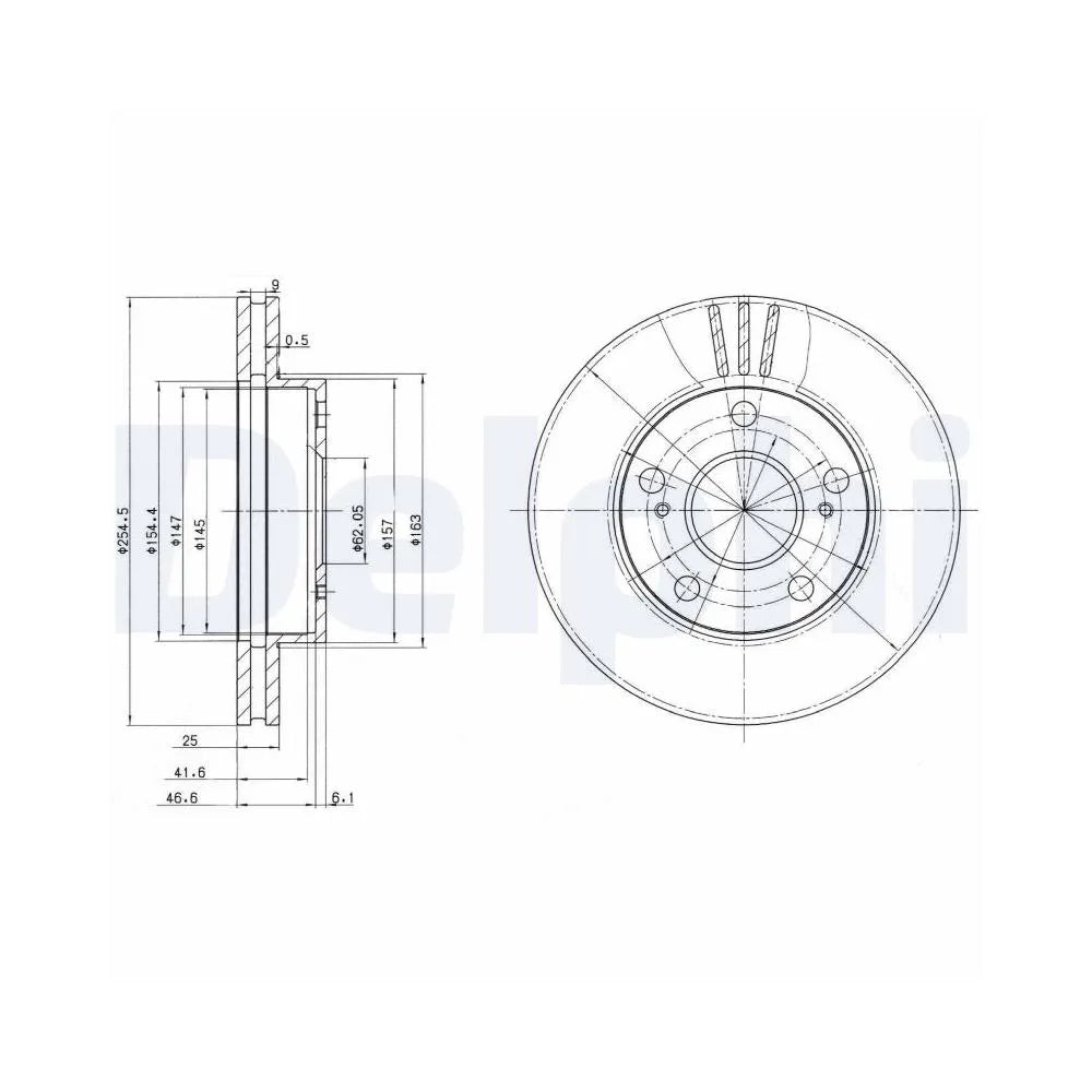 Discuri Frana Delphi - BG3172
