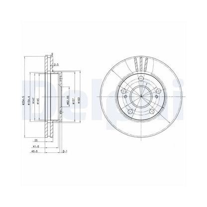Discuri Frana Delphi - BG3172