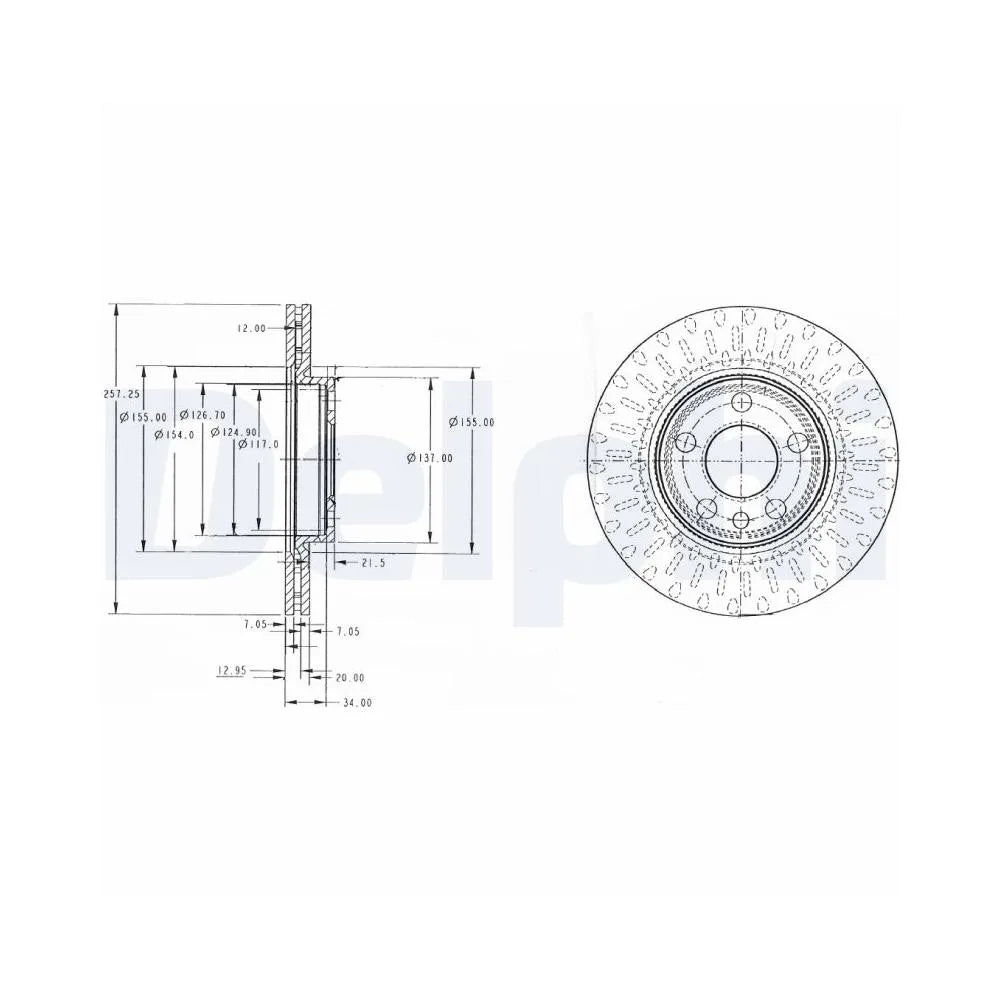 Discuri Frana Delphi - BG3222