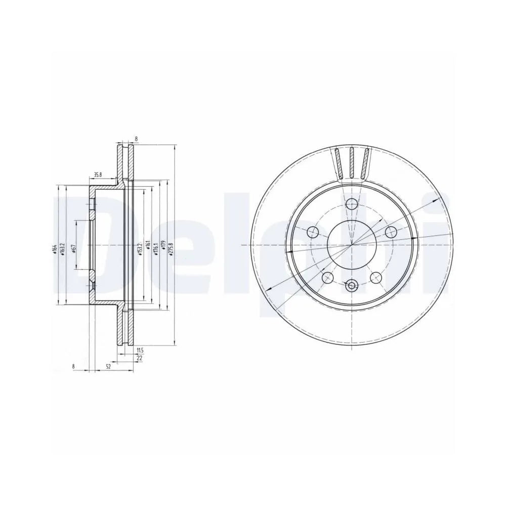 Discuri Frana Delphi - BG3296