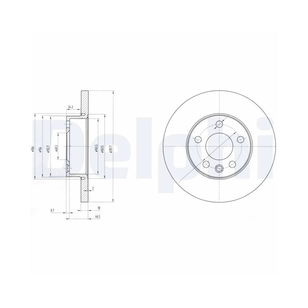 Discuri Frana Delphi - BG3415