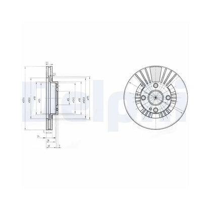 Discuri Frana Delphi - BG3509