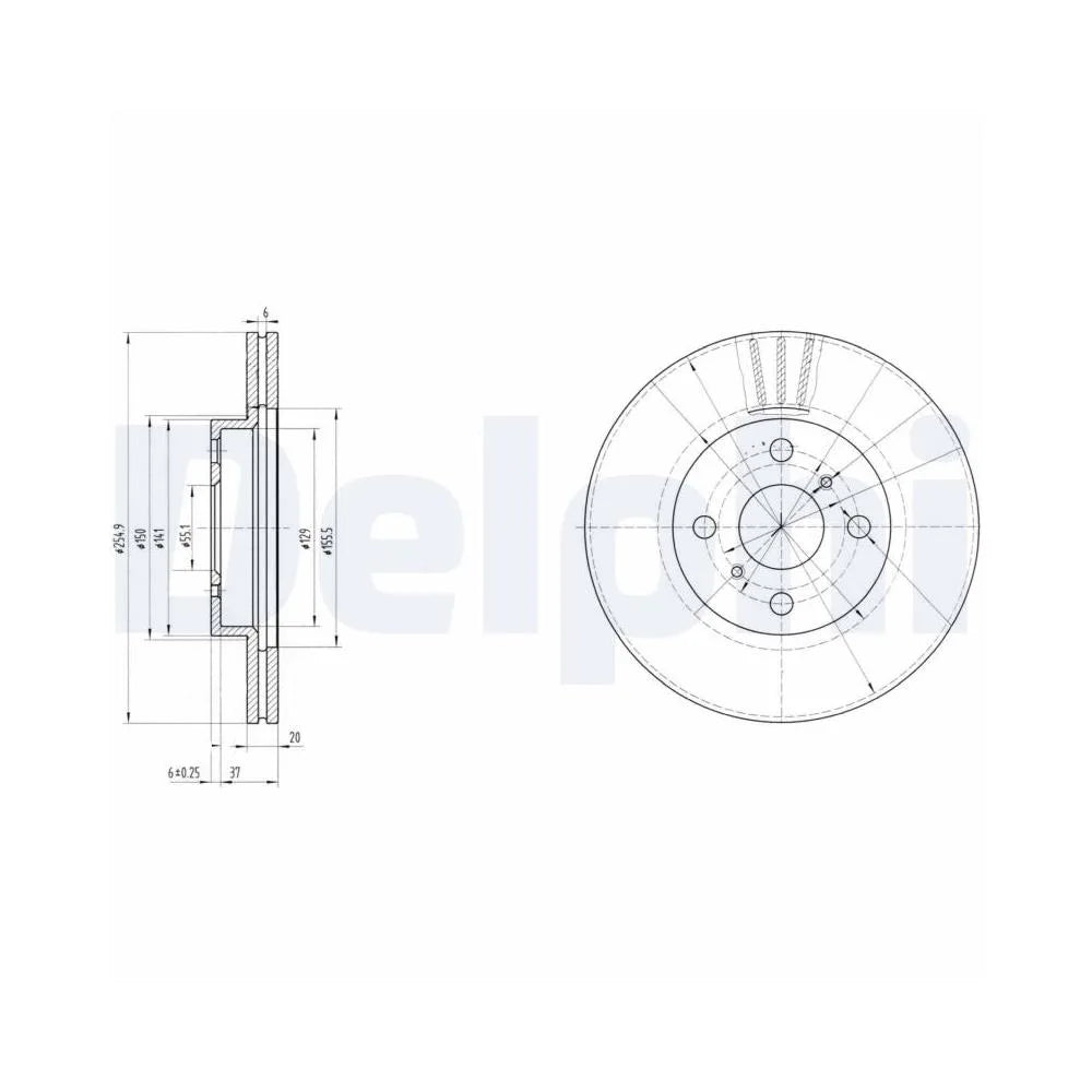 Discuri Frana Delphi - BG3520