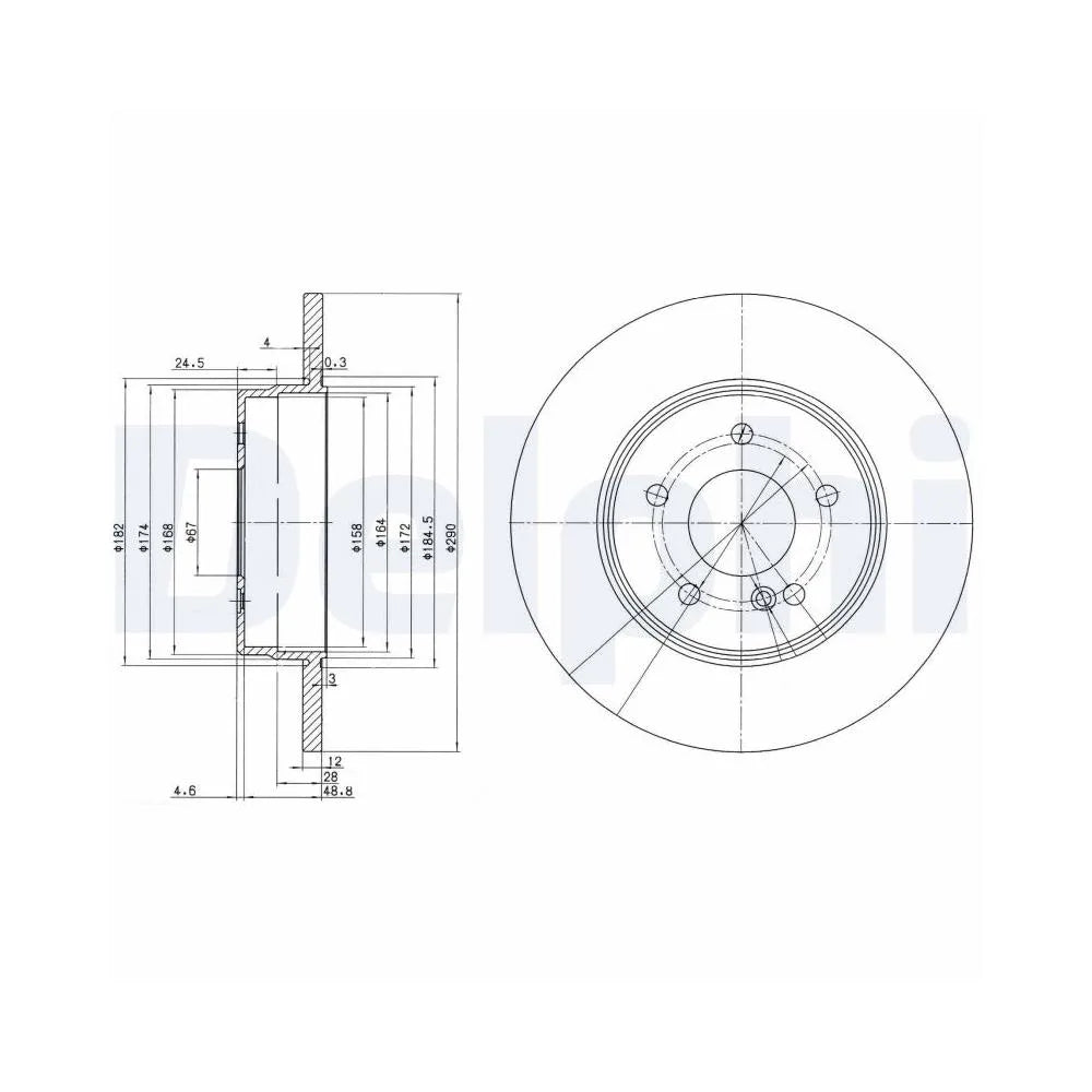Discuri Frana Delphi - BG3602
