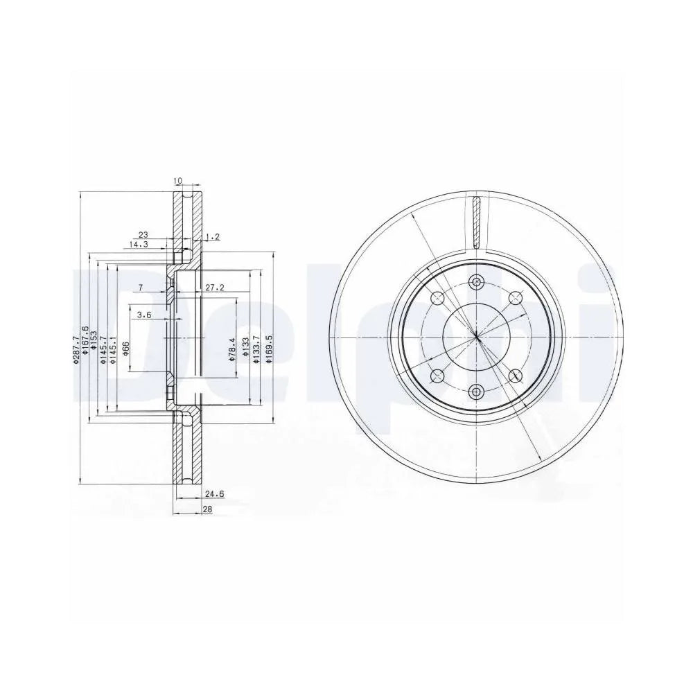 Discuri Frana Delphi - BG3675