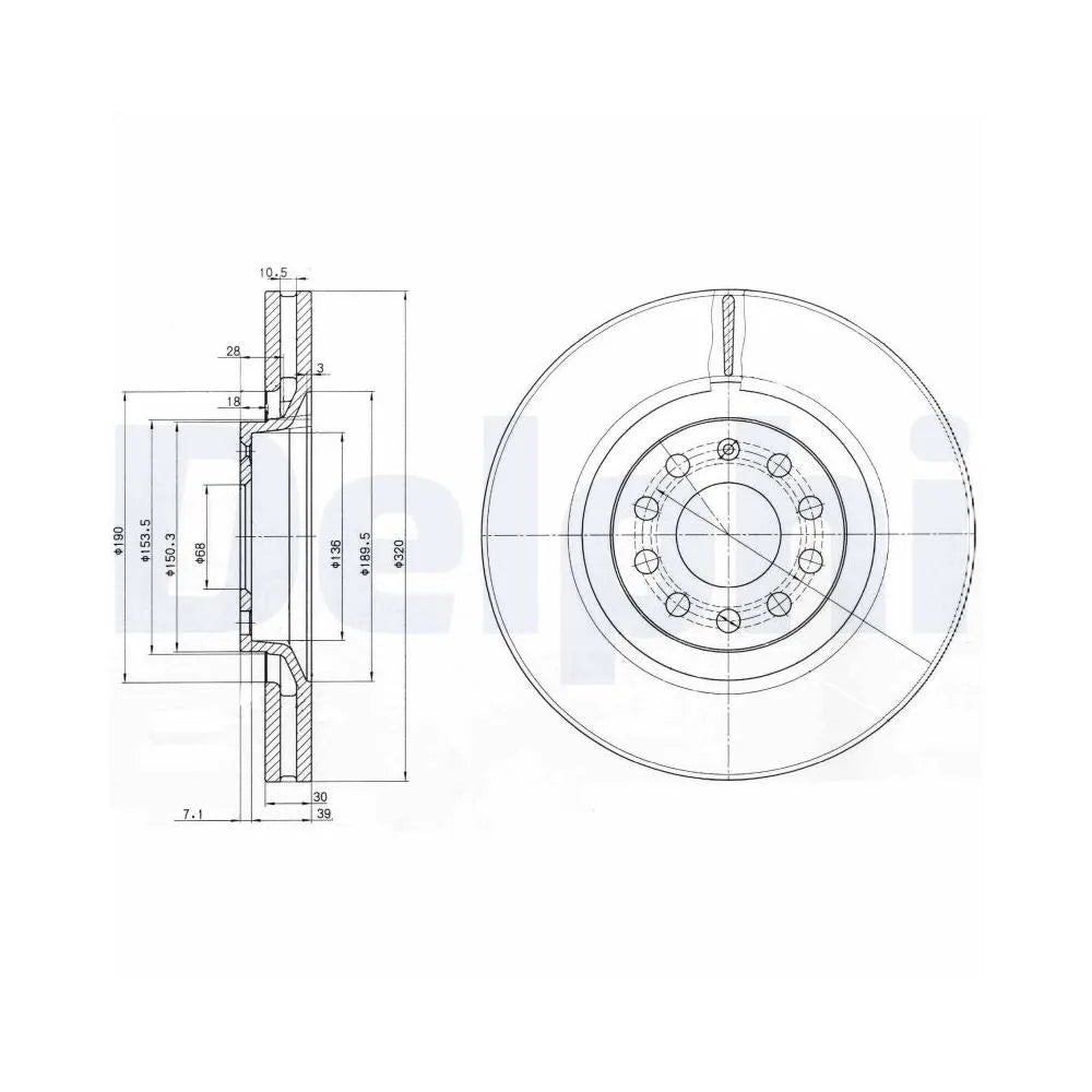 Discuri Frana Delphi - BG3714