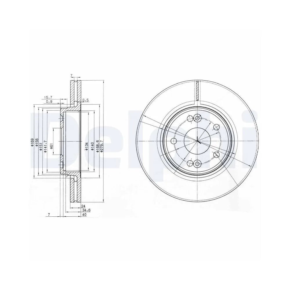 Discuri Frana Delphi - BG3733