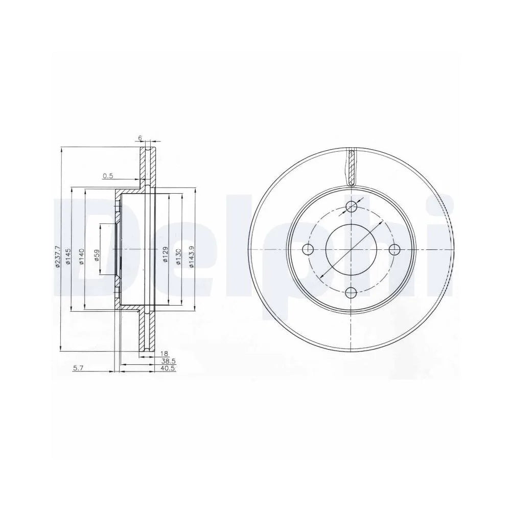 Discuri Frana Delphi - BG3763