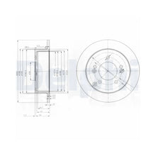 Discuri Frana Delphi pentru Hyundai Elantra/I30/Sonata/Tucson/Xg, Kia Magentis/Sportage - BG3799