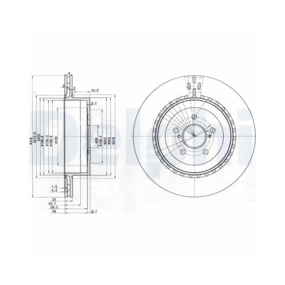 Discuri Frana Delphi - BG3819