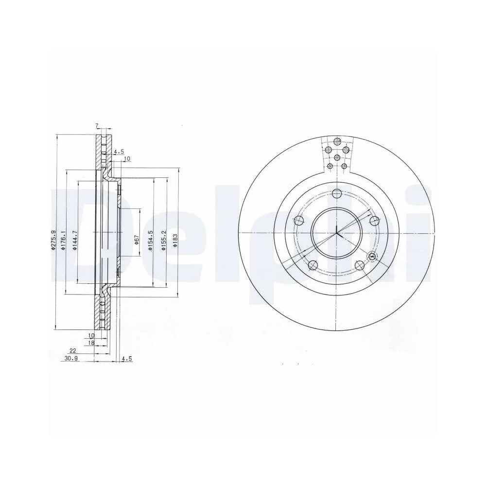 Discuri Frana Delphi - BG3829