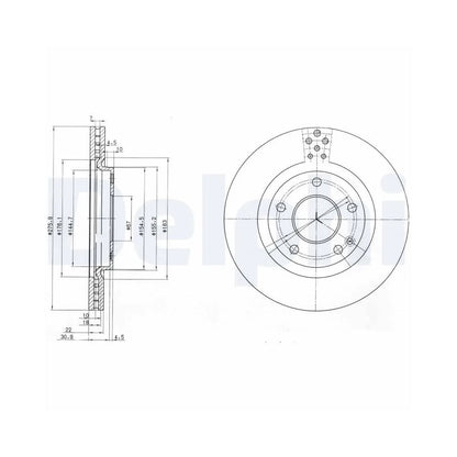 Discuri Frana Delphi - BG3829