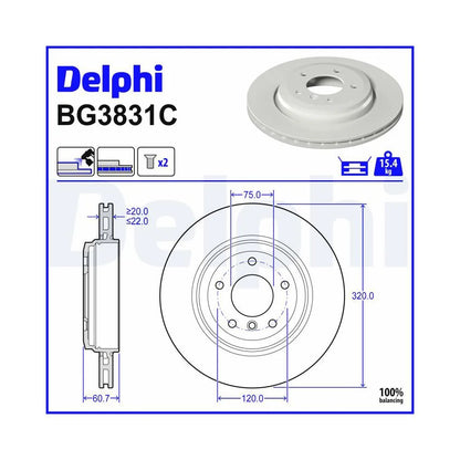 Discuri Frana Delphi - BG3831C