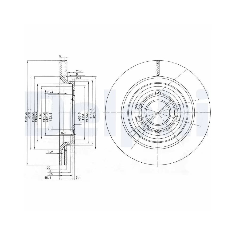 Discuri Frana Delphi - BG3886C