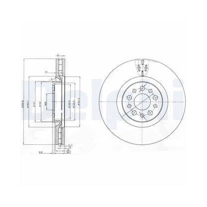 Discuri Frana Delphi - BG3898