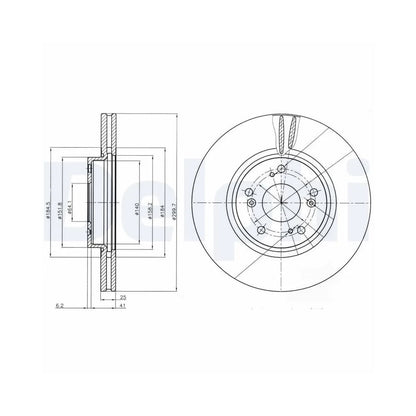 Discuri Frana Delphi - BG3978