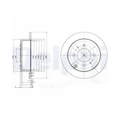 Discuri Frana Delphi - BG4010