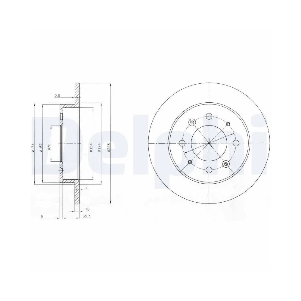 Discuri Frana Delphi - BG4017