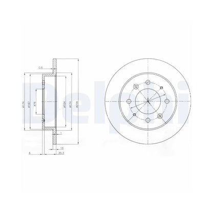 Discuri Frana Delphi - BG4017