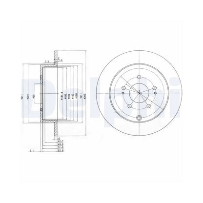 Discuri Frana Delphi - BG4035