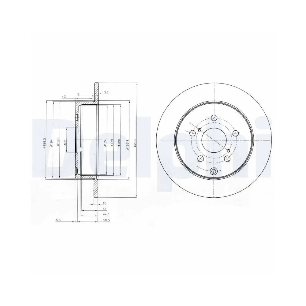 Discuri Frana Delphi - BG4051