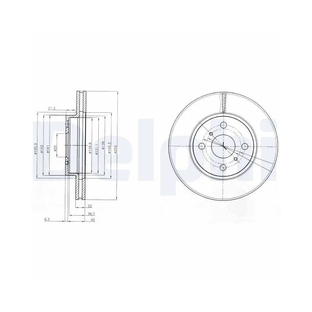 Discuri Frana Delphi - BG4053