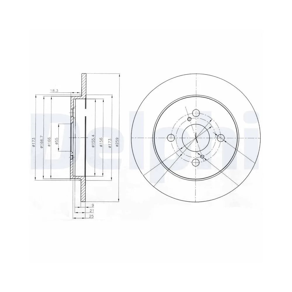Discuri Frana Delphi - BG4055