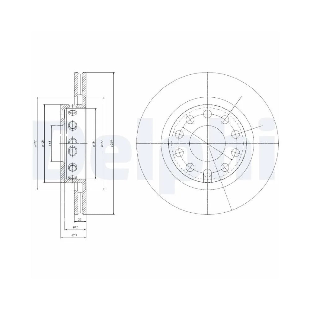Discuri Frana Delphi - BG4058