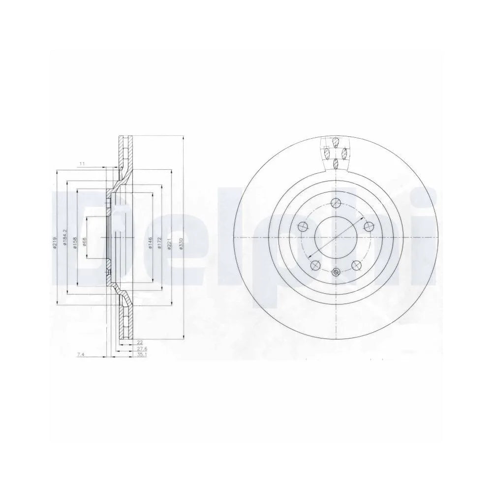 Discuri Frana Delphi - BG4087