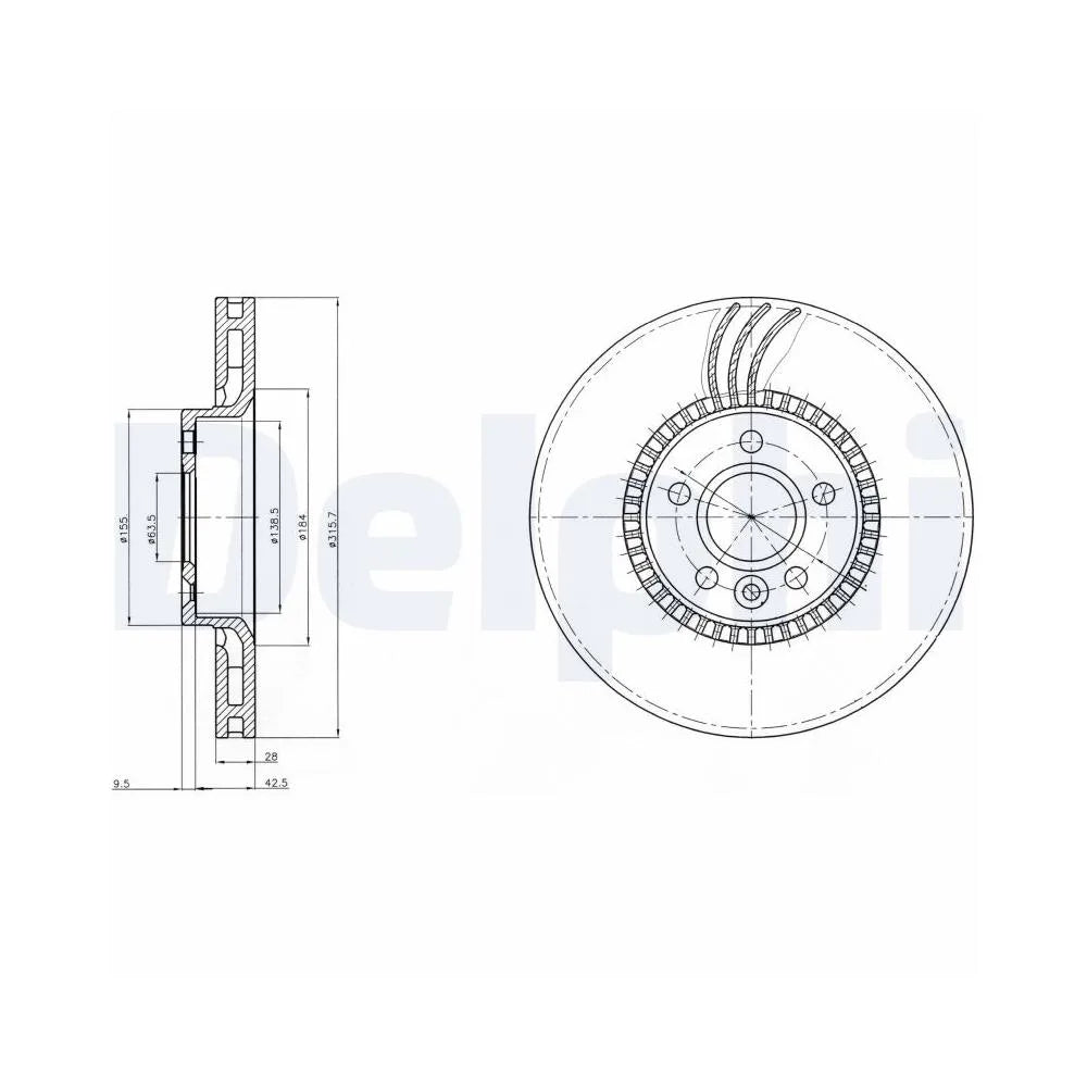 Discuri Frana Delphi - BG4123
