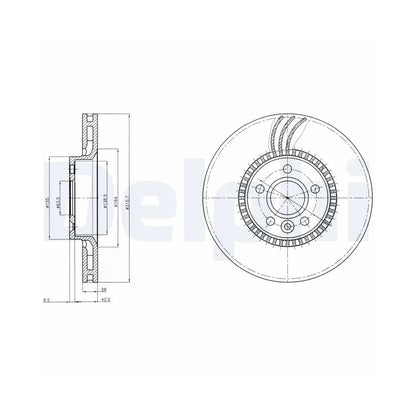 Discuri Frana Delphi - BG4123