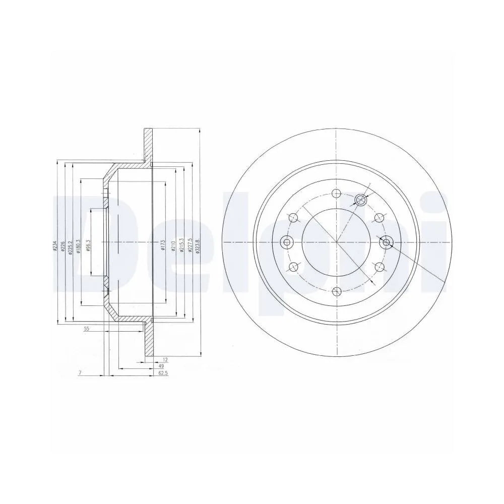 Discuri Frana Delphi - BG4138