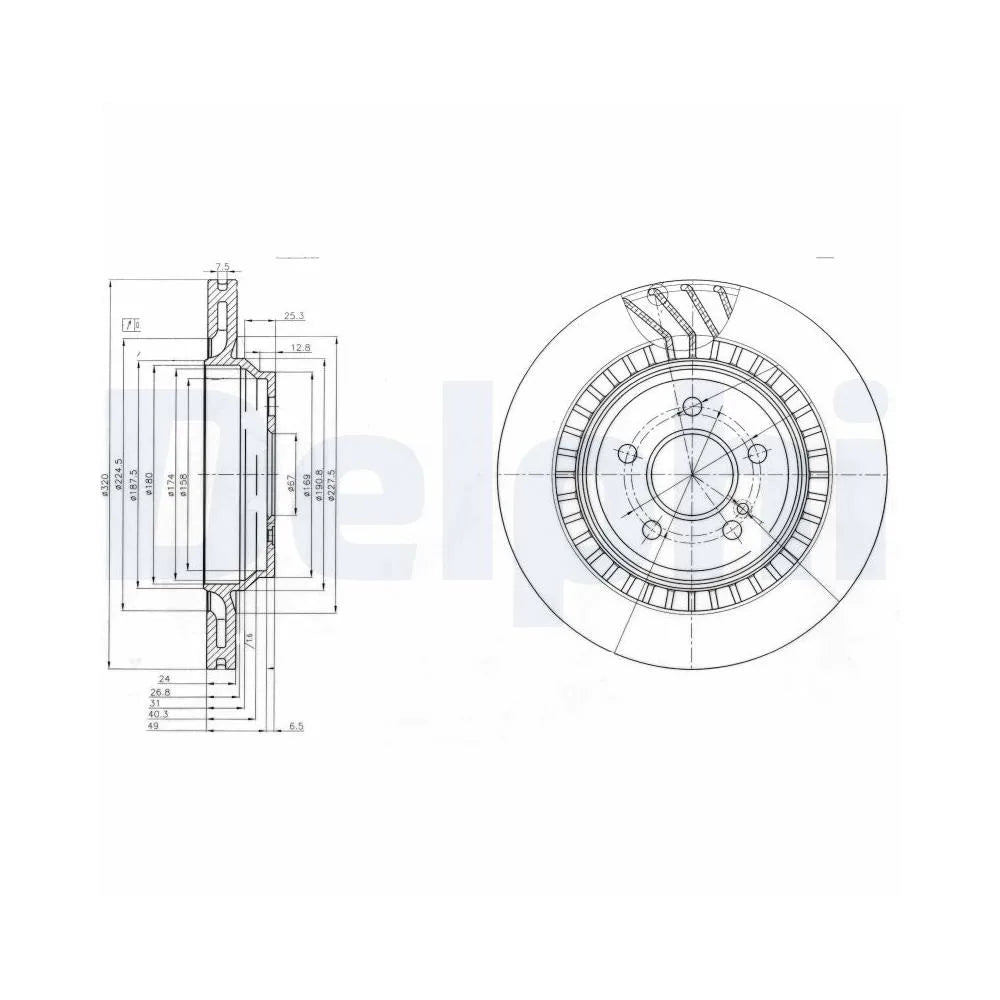 Discuri Frana Delphi - BG4144